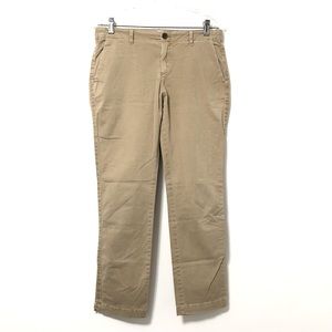Gap Pants Chino Girlfriend Style Pockets Size 4